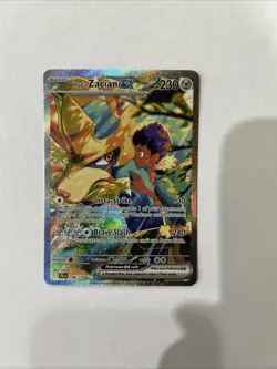 Pokemon PSA 10 Hop's Zacian EX Holo Card 186/159 Sv09: Journey Together - Image 1