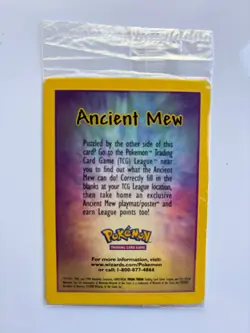 Lot of 6 Ancient Mew Pokemon Cards Movie Promo 2 Factory Sealed Ungraded - Image 4