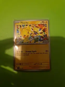 Pokemon Pikachu SVP 225 Promo World Championships 2025 Card - Image 1