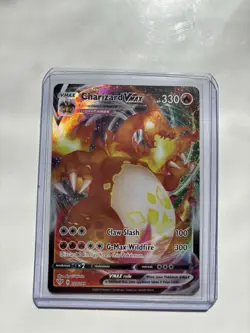 Pokemon TCG Charizard VMAX Darkness Ablaze Holo Card 20/189 NM Condition - Image 2