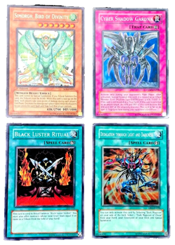 YU GI OH YU-GI-OH! LOT OF 4 1996 YUGIOH CARDS Play Fantasy Gaming FREE SHIPPING! - Image 1