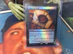 MTG English Imperial Seal NM Foil Double Masters 2022 Magic Card - Image 1