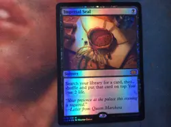 MTG English Imperial Seal NM Foil Double Masters 2022 Magic Card - Image 3
