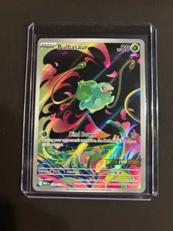 Bulbasaur Mega Evolution 2025 133/132 New Promo Pokemon Cards - Image 1