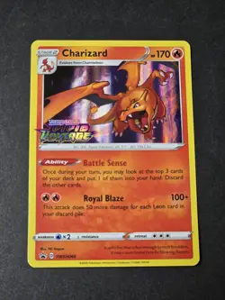 2020 Pokemon Vivid Voltage Stamped Promo Cards #SWSH066 Charizard - Image 1