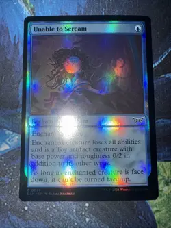 Unable to Scream Duskmourn: House of Horror Foil - Image 1