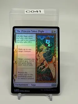 x1 The Princess Takes Flight WOE MTG 23 FOIL UNCOMMON M/NM 1x - Image 1
