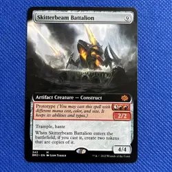 MTG [Skitterbeam Battalion] Extended Art BRO #343 Reg Mythic Rare NM/Unplayed - Image 1