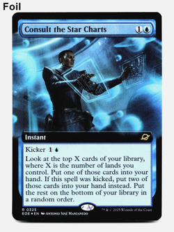 Consult the Star Charts (Extended Art) - FOIL - [Edge of Eternities] MTG 💧 - Image 1