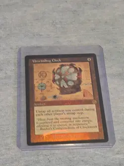 Unwinding Clock - #124 Foil (Schematic) The Brothers' War - Mtg - Image 1