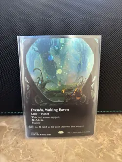 Evendo, Waking Haven (Borderless) (Galaxy Foil) Edge of Eternities Foil - Image 1