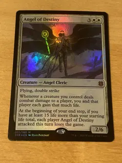 MTG Foil - Angel of Destiny - 2 / NM / English / Zendikar Rising - Image 1