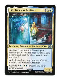 Magic: The Gathering Final Fantasy Cid, Timeless Artificer #411 - Image 1