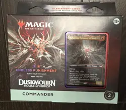 Magic the Gathering Duskmourn House of Horror Endless Punishment Commander Deck - Image 1