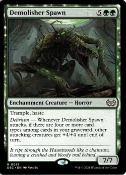 NM - Demolisher Spawn R Commander: Duskmourn: House of Horror 31 - Image 1