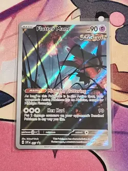 Flutter Mane 097 Holo Rare Exclusive Promo - Temporal Forces Pokemon Near Mint - Image 1