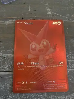 Victini Red RARE 172/086 Pokemon English White Flare Black Bolt PACK FRESH - Image 3