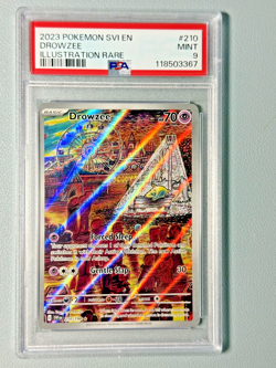 Drowzee 210/198 PSA 9 Scarlet & Violet Base Set Pokemon TCG Card - Image 1