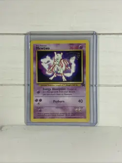 Mewtwo (Movie Promo) 03/53 Wotc Promo Regular Rare Vintage Pokemon Stamped - Image 1