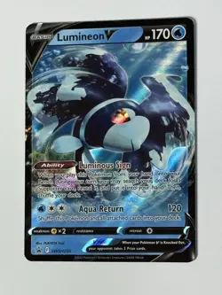 Pokemon TCG - Lumineon - 2022 - SWSH - Sword And Shield Promo #250 - Image 2
