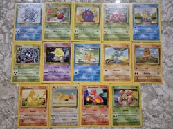14x WOTC Vintage Pokemon Bundle | Pokemon TCG Base Set 2 - Image 1