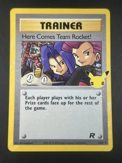 Pokemon Celebrations Here Comes Team Rocket! 15/82 Classic Collection NM/MT - Image 1