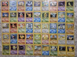 45x WOTC Vintage Pokemon Bundle | Pokemon TCG Base Set - Image 1