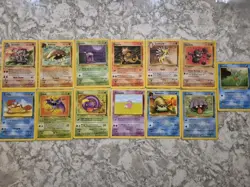 13x WOTC Vintage Pokemon Bundle 100% Genuine | Pokemon TCG Fossil - Image 1