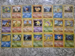 21x WOTC Vintage Pokemon Bundle | Pokemon TCG Base Set - Image 1