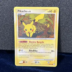 Pikachu Non-Holo 94/123 D&P Mysterious Treasures Pokemon Card - Image 1