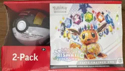 Pokemon TCG Scarlet & Violet Prismatic Evolutions Trainer Box 2-Pack Set - Image 1