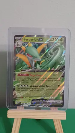 2025 Pokemon TCG Serperior Ex BLK EN 003/086 Black Bolt Double Rare - Image 5