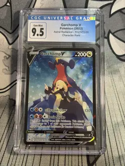 2022 Pokemon Garchomp V TG23/TG30 Astral Radiance Holo CGC 9.5 NEW 10 GEM MINT - Image 1
