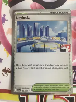 Levincia 150/159 Cosmos Holo Pokemon Play! Prize Pack Play Stamp Series 7 - Image 1
