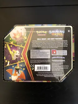 Pokemon TCG: Shining Fates Tin Cramorant V Factory Sealed 820650829505 - Image 2