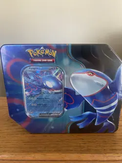Pokemon TCG: Azure Legends Tin - Kyogre - Sealed - Image 1