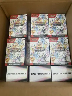 Pokemon Prismatic Evolutions Booster Bundle (Lot of 15) - Sealed | Brand New - Image 1