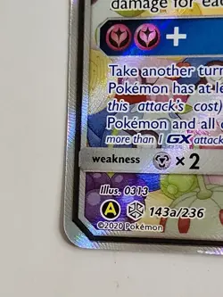 Pokemon Togepi & Cleffa & Igglybuff GX 143a/236 Alt Art Promo Tag Team MP - Image 5