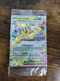 Jolteon Ex 030/131 - Pokemon TCG -Prismatic Surprise Box Stamped Promo - SEALED - Image 1