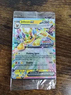Jolteon Ex 030/131 - Pokemon TCG -Prismatic Surprise Box Stamped Promo - SEALED - Image 2