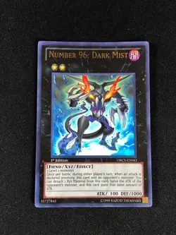 YUGIOH NUMBER 96: DARK MIST ORCS-EN043 ULTRA 1ST PLAY/EDGEWARE - Image 1