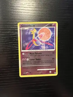 Pokemon TCG Cresselia Great Encounters Reverse Holo Holo Rare Card 2/106 - Image 3