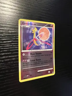 Pokemon TCG Cresselia Great Encounters Reverse Holo Holo Rare Card 2/106 - Image 4