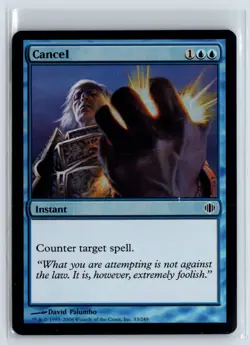 FOIL Cancel Shards of Alara Common - MTG Magic the Gathering Card - Image 1