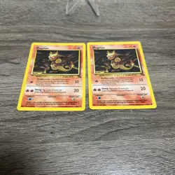1st Edition Magmar 39/62 - Fossil - Uncommon Pokemon Card - Near Mint (NM) - Image 2