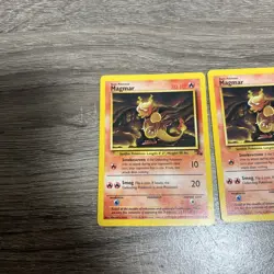 1st Edition Magmar 39/62 - Fossil - Uncommon Pokemon Card - Near Mint (NM) - Image 3