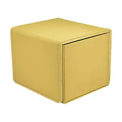Ultra Pro Card Protection Vivid Alcove Edge Deck Box - Yellow New - Image 1