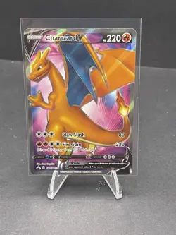 Pokemon Card TCG - Charizard V SWSH050 Black Star Promo Champion's Path Sharp - Image 1