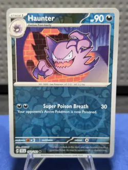 Pokemon TCG Temporal Forces Haunter Reverse Holo Card 103/162 - Image 1