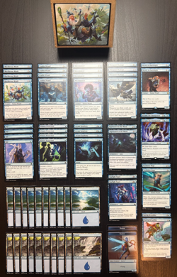 60 Card Standard Legal Deck MTG | Wizzy | Mono Blue | Spell Reduction/Card Draw - Image 2
